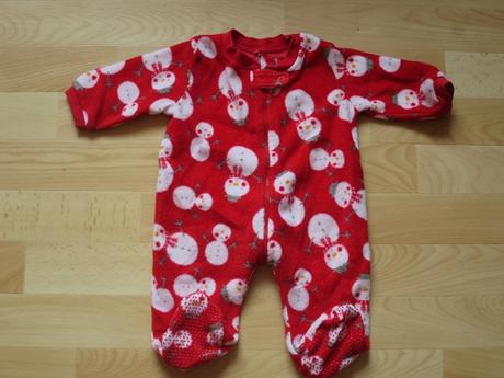 Kombinéza fleesová se sněhuláky, 62