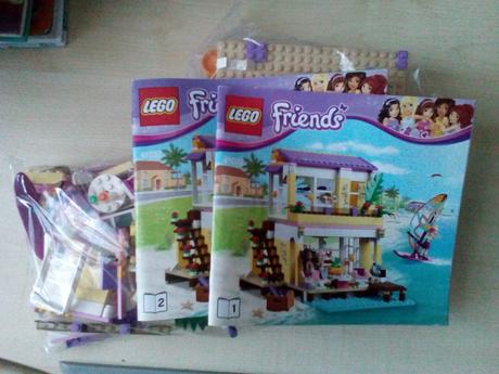 Lego friends 41037 letní domek na pláži,