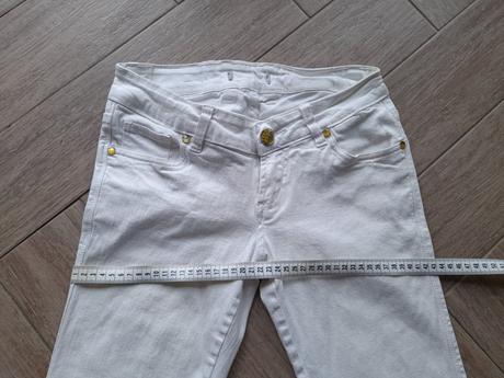 Bílé riflové kalhoty, 34