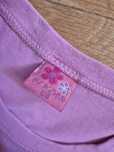 2x tričko šmoulinka, 128