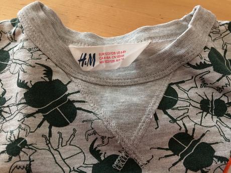 Bavlněná mikina, h&m,122