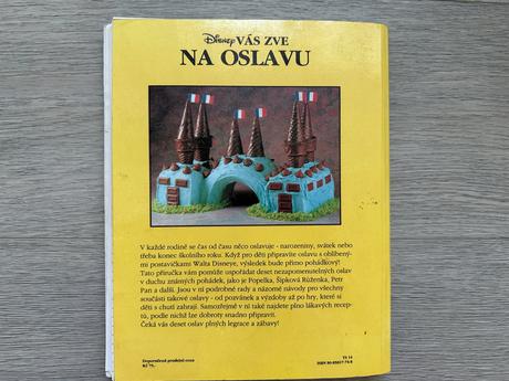 Kniha disney vás zve na oslavu,