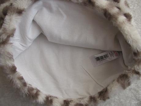 Šaty, šatovka z umělé kožešinky, nutmeg,68