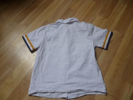 Bílá polokošile vel. 7 l, 122