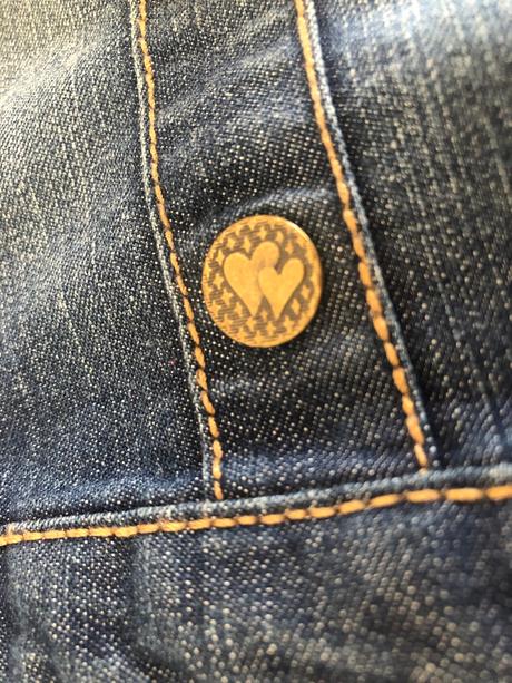 Biobavlněné riflové šatičky, george,80