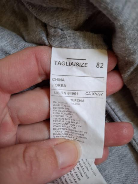 Jarní bunda vel 80/86, benetton,80