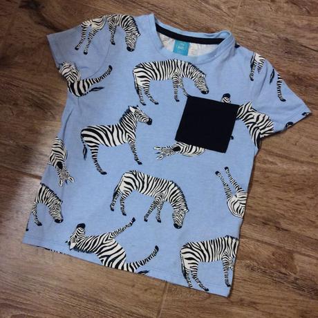 Bavlněné tričko se zebrami, 116