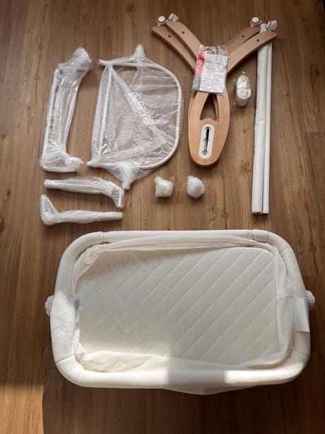 Dětská postýlka 3v1, šířka (cm): 55,délka (cm): 90