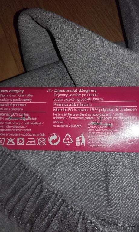 Šedé jeggins pepperts, pepperts,152