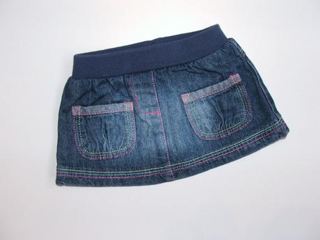 P611 riflová sukýnka vel. 62, george,62