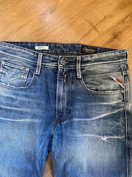 Džíny, rifle replay, vel 31/32, replay,m