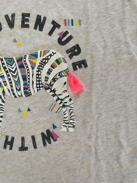 Melír triko se zebrou, vel 12-14 let, 158/164, hm, h&m,158