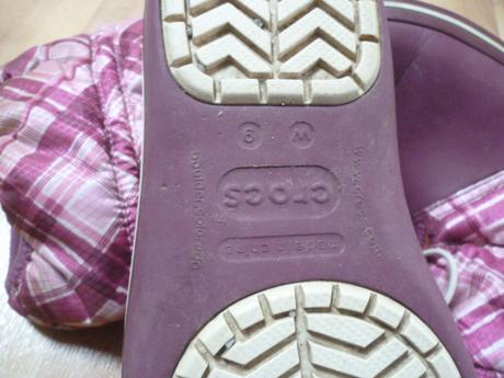 Zimní boty crocs vel. 39-40 w9, crocs,39