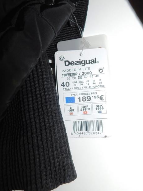 Dámská zimní bunda, desigual,40