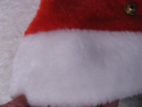 Mikulášská ,vánoční čepice, kožešinka, 158