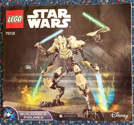 Lego star wars 75112 - general grievous., 