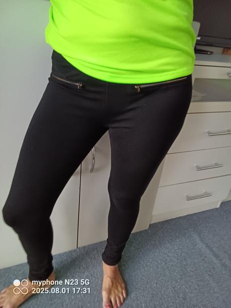 Kalhoty - legíny zn."zara woman" vel."m", zara,m