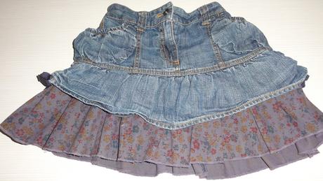 Riflová sukně next, next,134