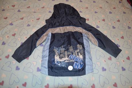 Větrovka, letní přechodová bunda s obrázkem ny, okay,116