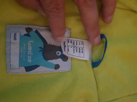 Zimní bunda značky oxylane, velikost 2 roky, 86