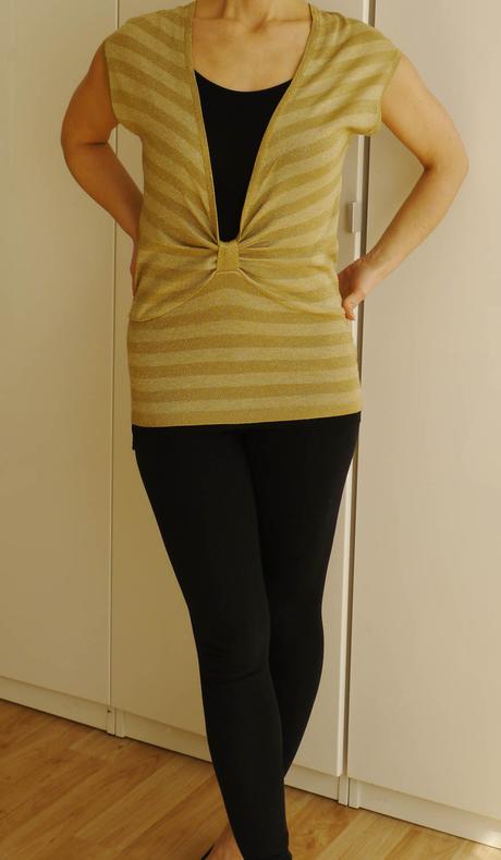 Melrose zlaty vrsek - uplet, s