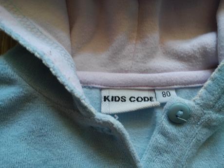Sametová mikina s kapucí vel. 80, kids,80