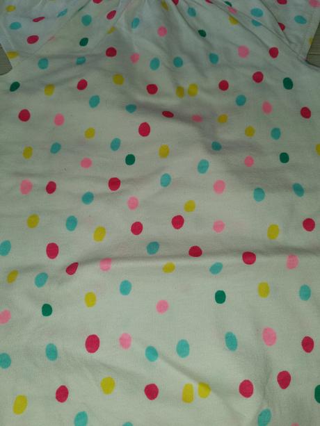 Letní puntíkovaný overal 56 primark, primark,56