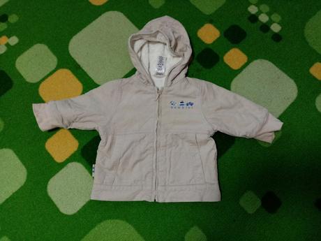 Manžestrová bunda s kožíškem, 68