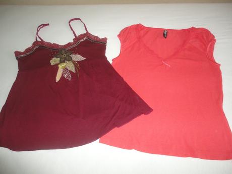 Vínové tílko vero moda, vel. s, vero moda,s