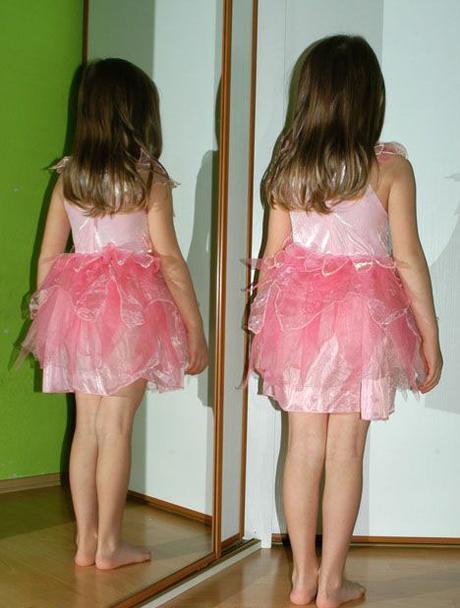 Karnevalové růžové šaty víla...,