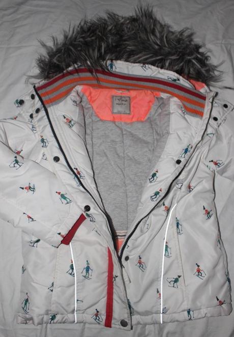 Vb157. teplá bunda na lyže 10-11 let, next,146