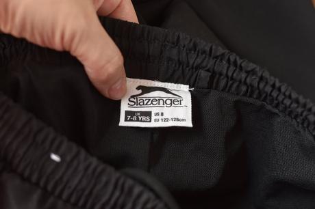 Šusťákové kalhoty vel. 8 let, slazenger,128