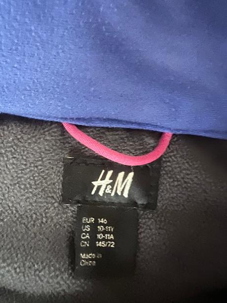 Softshelová bunda, h&m,146