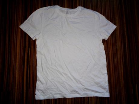 Bílé bavlněné tričko 158/164, george,158