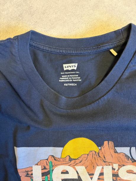 Dámské tričko levis velikost xs, levis,xs