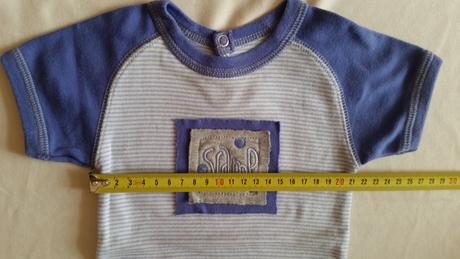 Letní bavlněný overal s krátkým rukávem, vel.68/74, scamp,68