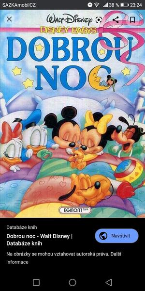 Knížka Dobrou noc pro děti. Máte někdo?