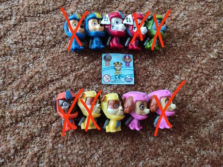 Figurky tlapková patrola kidsworld, 