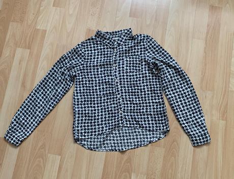 Hvězdičková košile s dlouhým rukávem h&m vel. 152, h&m,152