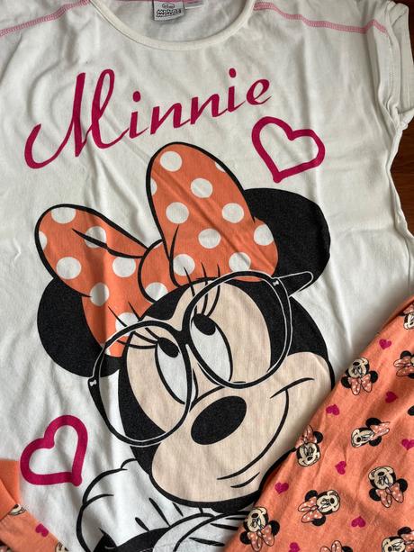 Dívčí pyžamo minnie mouse, 134