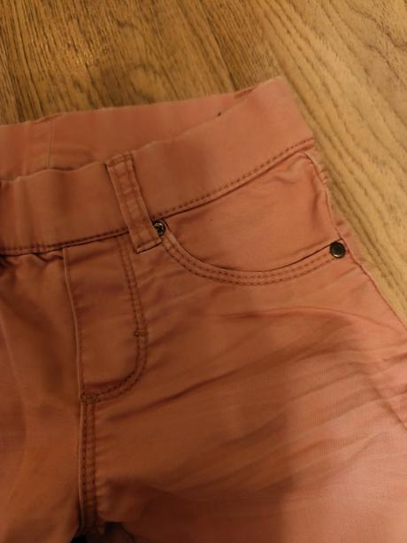 Starorůžové džegíny slimky, takko,140