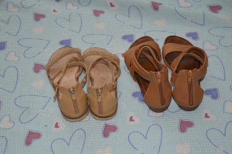 2x letní sandálky, 36