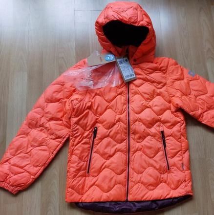 Nová jarní péřová bunda reima, 152, oranžová, reima,152
