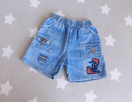 Riflové kraťásky new fashion vel.116/122, 122