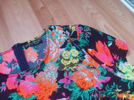 Květované šaty vel. l - xl - n.o.v.é, l