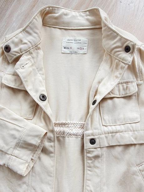 Tenký kabátek zara, vel. 104, zara,104