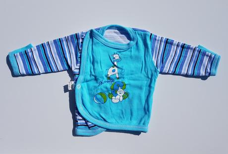 B105 chlapecké zavinovací tričko s dl. ruk. 62-68, 62