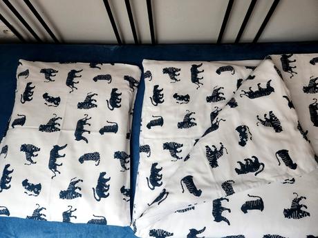 Tygři povlečení, deka a polštář pro menší děti, šířka (cm): 110,délka (cm): 120