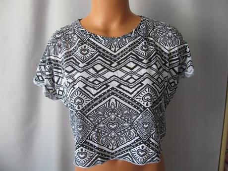 Kratší letní triko, new look,170