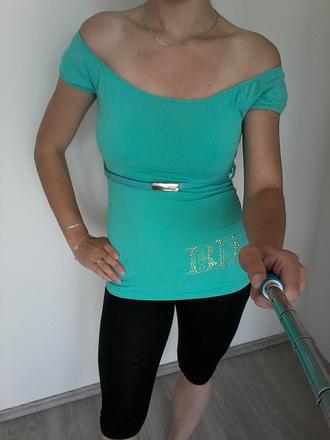 648 - elegantní tričko blue oxygene, s